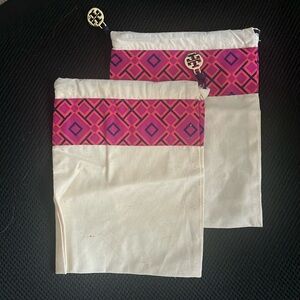 Tory Burch dust bags (set of 2) Brand new